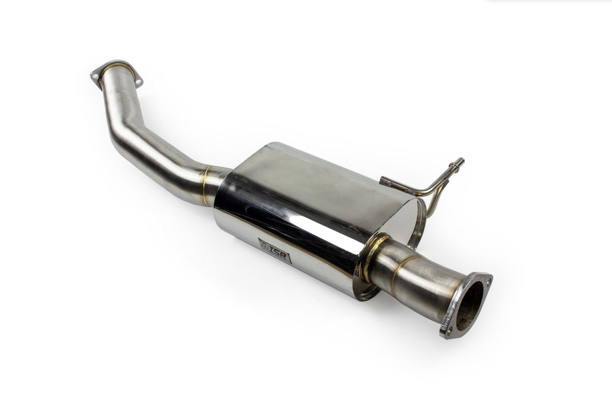 ISR Performance Series II - GT Single Exhaust System - Resonated - 89-94 Nissan 240sx (S13) (IS-S2GTR-S13)