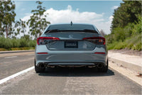 Observación Honda Civic Si FE1 Sport Touring 2022+ (Link Loop) Escape Catback con punta de acero inoxidable quemado