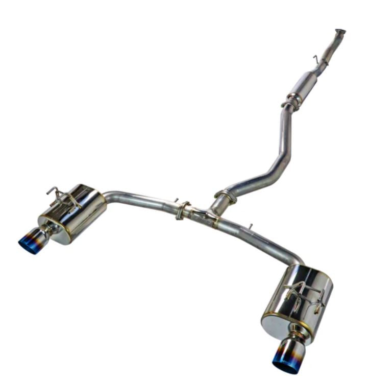 Remark 22+ Acura Integra (DE4)/Honda Civic Si Catback Exhaust - Burnt Stainless Steel Tip (RK-C2076H-08TM)