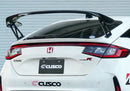 Cusco 23+ Honda Civic Type-R (FL5) Juego de soporte/soporte de alerón trasero de posición alta de reemplazo atornillado/OE