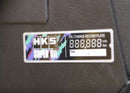 HKS OIL CHANGE RECORD PLATE | 51007-AK398