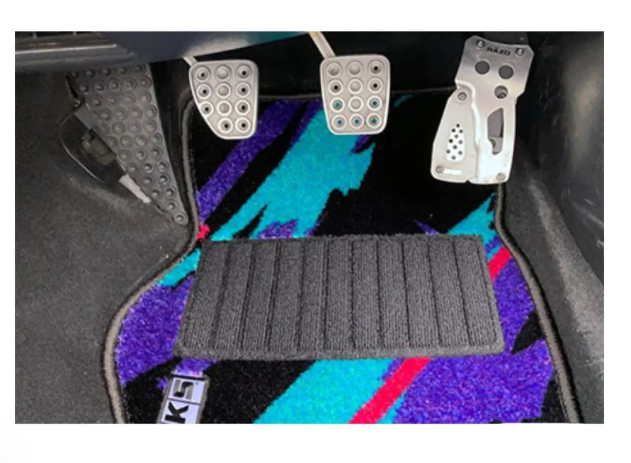 HKS Mitsubishi Evolution CT9A Non-MR 50th Anniversary Floor Mat Oil Color  - Front Set RHD (53001-AM001)