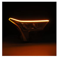 AlphaRex 22-25 Toyota Tundra LUXX-Series Proj. Headlights Black (Req. Converter 810029 OR 810030) (880874)