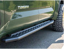 Go Rhino 2022 Toyota Tundra Crew Max RB20 Estribo delgado + soportes - Revestimiento de revestimiento de caja