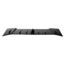 BLOX Racing Vortex Generator Blades with Shark Fin for 2013-2015 Scion FR-S and Subaru BRZ, ABS Black
