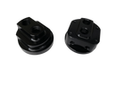 BLOX Racing Remote Oil Filter Relocation Kit - Black for Enhanced Engine Access