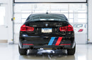 AWE Tuning BMW F3X 340i Touring Edition Axle-Back Exhaust - Chrome Silver Tips (102mm)