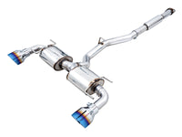 AWE Tuning 22-26 Subaru WRX Track Edition Axle-Back Exhaust - Vapor Blue Tips