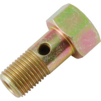 BLOX Racing Banjo Bolt Adapter - 12mm to 1/8 NPT for Automotive Applications