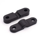 BLOX Racing 2-Piece Solid Shifter Bushing Kit for Honda Civic and Integra - Black