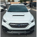 APR Peformance  Subaru WRX Carbon Fiber Wind Splitter w/ Rods 2022-2023