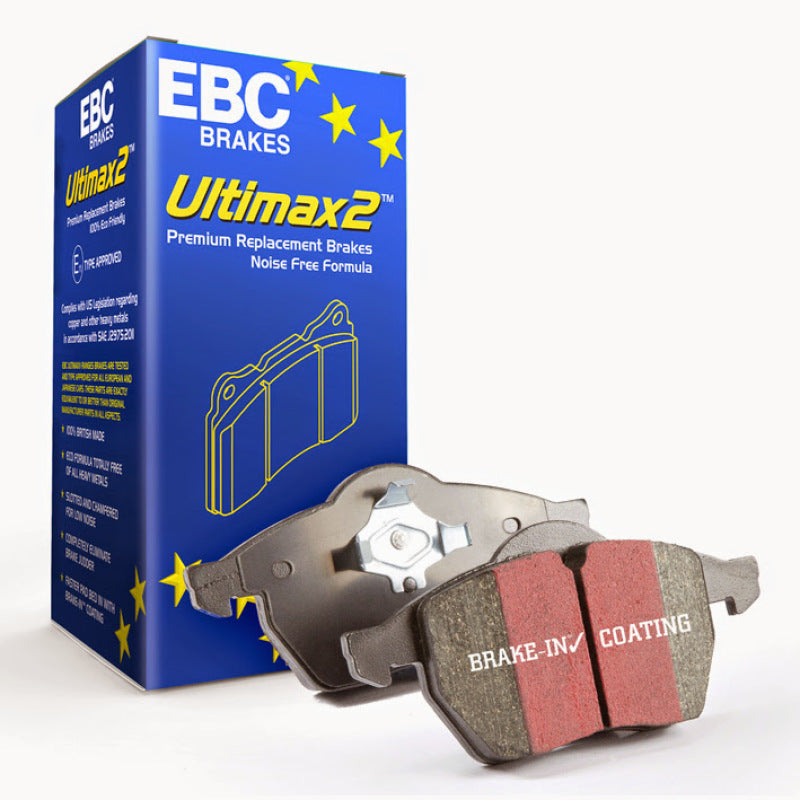 EBC Ultimax OEM Replacement Front Brake Pads for Subaru Impreza and Crosstrek – Part Number EBCUD2045