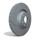 EBC 34319 3GD Series Sport Slotted Front Rotors for Subaru Legacy, Outback, WRX, and Tribeca