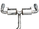 AWE Tuning 19-23 BMW 330i / 21-23 BMW 430i Base G2X Touring Axle-Back Exhaust - Chrome Silver