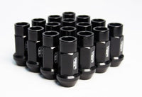 BLOX Racing Street Series Forged Lug Nuts in Black, 12 x 1.5mm - Set of 20