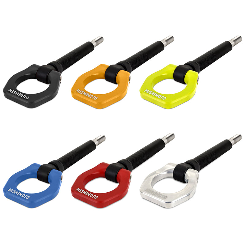 Mishimoto Racing Tow Hook for 2022+ Subaru WRX and 2018+ Crosstrek - High-Strength Aluminum and Stainless Steel with Multiple Color Options