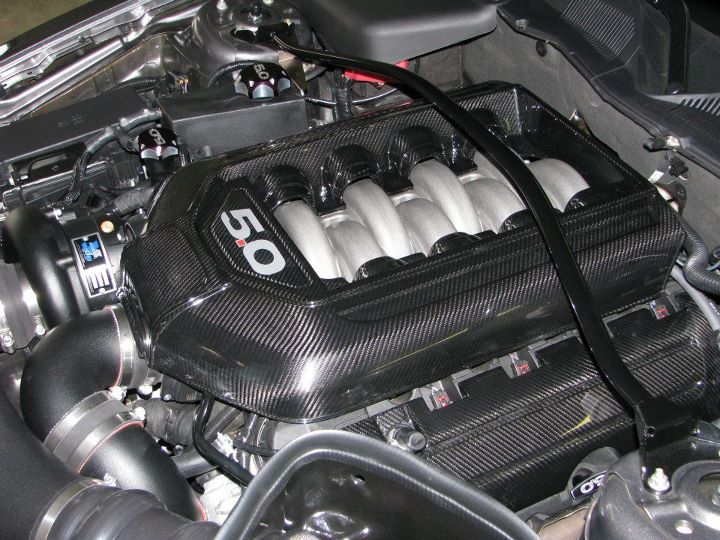 APR Peformance  Ford Mustang GT 5.0 Engine Plenum Cover 2011-2014 (Manual Trans.)