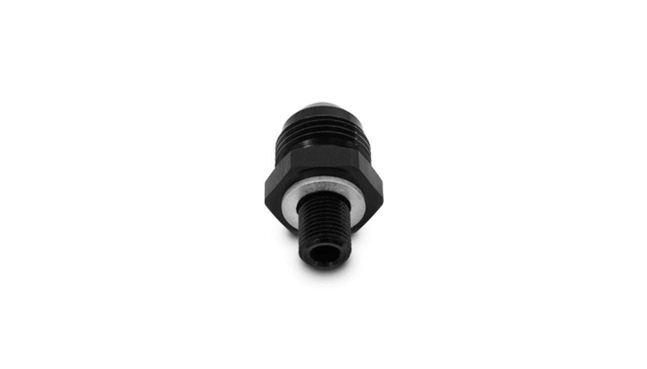 Vibrant -6AN (0.38in ID) to 12mm x 1.5 Metric Straight Adapter