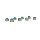 BLOX Racing Honda 5.5mm Valve Stem Seals Blue FKM - Set of 8