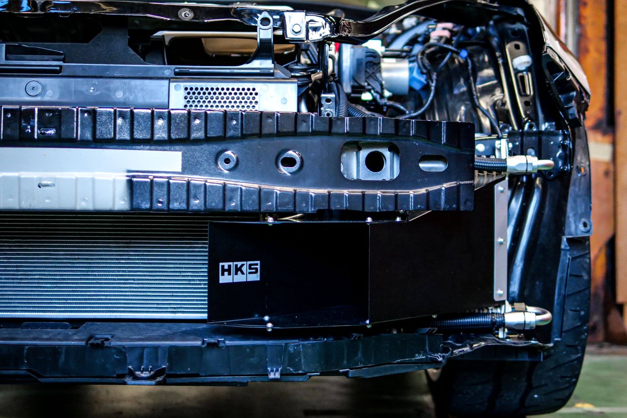 HKS 2022 Toyota GR86 ZN8 S-Type Oil Cooler Kit (15004-AT014