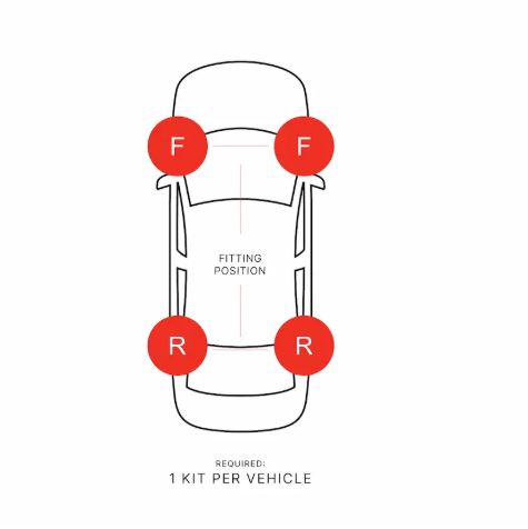 Koni GTS Coilovers 12-16 FR-S / 15-21 Toyota GT86 / 22-24 Toyota GR86 / 12-24 Subaru BRZ (1200 1002)