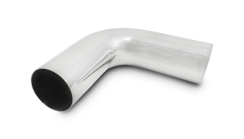 Vibrant 4in O.D. Universal Aluminum Tubing (60 degree Bend) - Polished main image 1