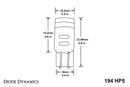 Diode Dynamics 194 HP5 LED Bulb - Cool White - Reliable High Power Replacement