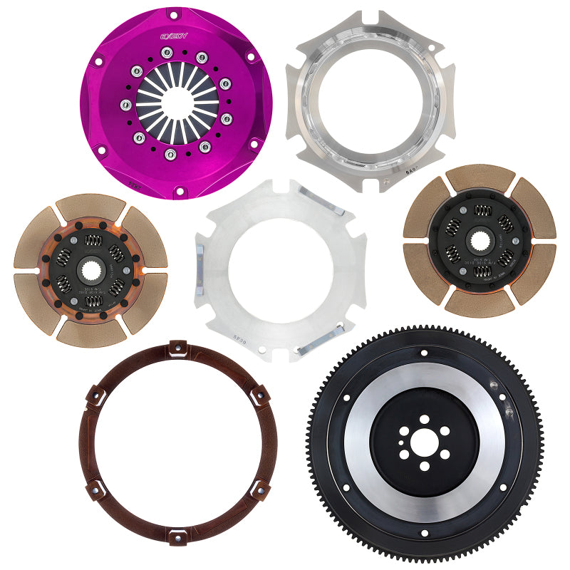 Exedy Hyper Twin Cerametallic Clutch for 1989-1993 Nissan Skyline GTR L6 – High-Performance Multi-Plate Racing Clutch