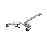 MBRP 2023+ Toyota Corolla GR 1.6L T304 Stainless Steel 3in Cat-Back Dual Split Rear w/ Burnt End Tips (S43023BE)