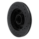 R1 1983-1997 Ford Ranger (USA/Canada) Front Left Drilled & Slotted Black Brake Rotor