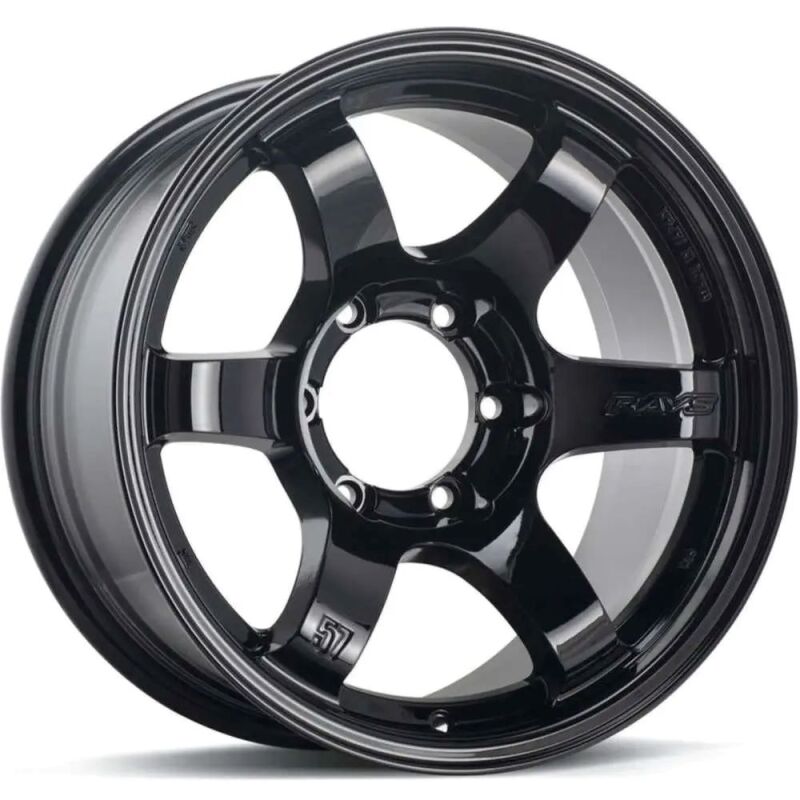 Gram Lights 57DR-X 17X8.5" +00 6-139.7 Glossy Black