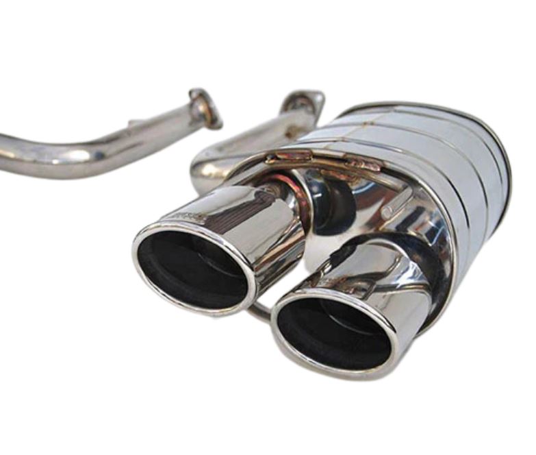 Invidia 15+ Lexus RC350/200T Stainless Steel Quad Rolled Tip Axle-Back Exhaust (HS14LRCDR4OS)