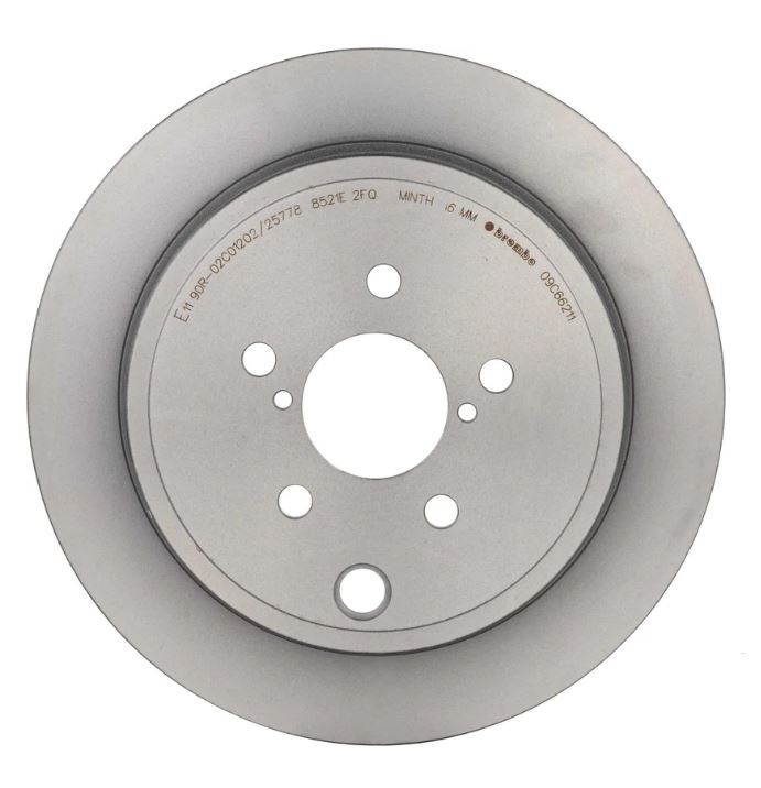Brembo 13-16 Scion FR-S/13-17 Subaru BRZ/10-14 Legacy Rear Premium UV Coated OE Equivalent Rotor (09.C662.11)