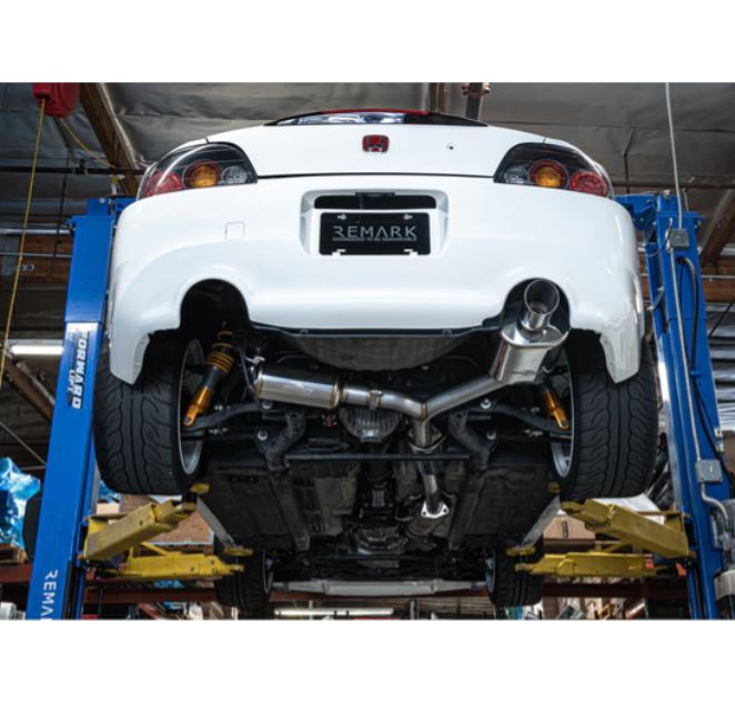 Remark 2000-2009 Honda S2000 Single Exit Cat-Back System w