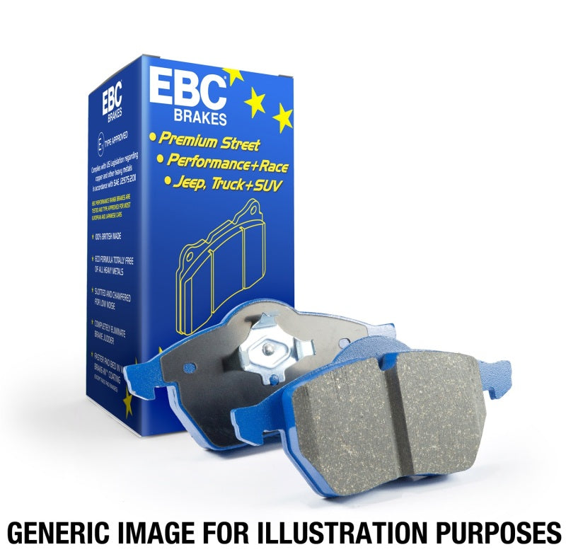EBC Bluestuff NDX Rear Brake Pads for Subaru Legacy and Impreza - High Friction Racing Performance