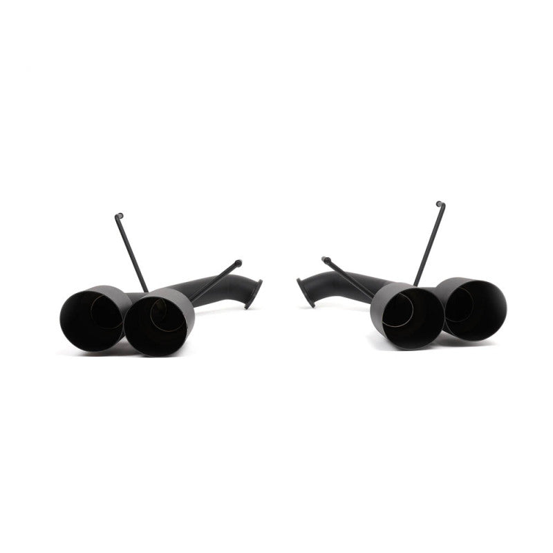 BLOX Racing 2022+ WRX Muffler Delete / Axle Back with 4-inch Single Wall Matte Black Tips