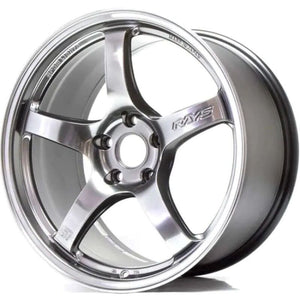 Gram Lights 18X8.5 +37 5-114.3 Grace Silver (WGCRV37EQNK)