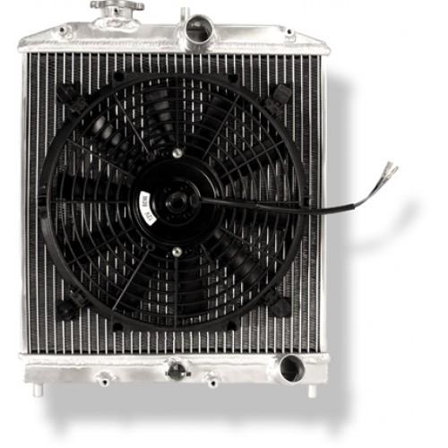 BLOX Racing 1992-2000 Honda Civic 1/2 Core 2-Row Radiator