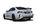 Akrapovic BMW M2 Coupe (G87) Tail Pipe Set - Chopped Carbon with Titanium Octagonal and Classic Cylindrical Designs