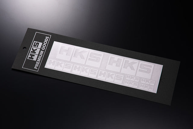 Hks Window Sticker HKS LOGO Sticker a la carte WHITE - (51003-AK147) – KamiSpeed.com