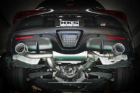 SILENCIADOR HKS SUPER TURBO ALFOMBRILLA GR SUPRA DB22 URBAN MATTE EDITION