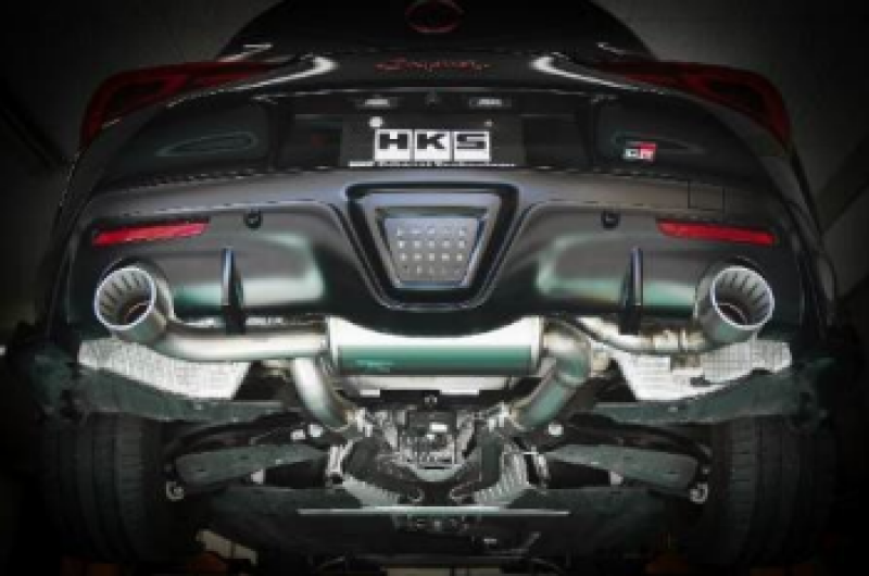SILENCIADOR HKS SUPER TURBO ALFOMBRILLA GR SUPRA DB22 URBAN MATTE EDITION