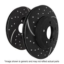 EBC 3GD Series Sport Slotted Front Rotor Set for Subaru Legacy and Outback — 316mm Diameter, 28mm Thickness