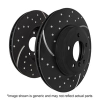 EBC 34319 3GD Series Sport Slotted Front Rotors for Subaru Legacy, Outback, WRX, and Tribeca