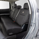 Covercraft 17-24 Nissan Armada Carhartt Super Dux PrecisionFit Custom Second Row Seat Covers - Black (GTN678COBK)