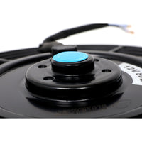 BLOX Racing 10-Inch Electric Slim Fan - Black for Automotive Cooling
