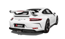 Akrapovic Slip-On Race Line Exhaust for Porsche 911 GT3 (2018, 991.2) Titanium - Part AKR S-PO/TI/8