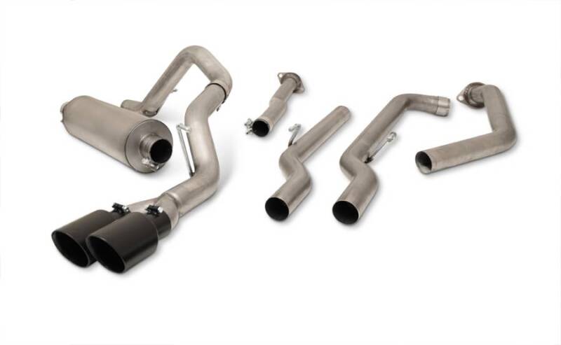 GIbson 22-24 Toyota Tundra 3.5L-T V6 Crew Max Stainless Cat Back Dual Sport Exhaust (67105)