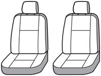 Covercraft 22-24 Toyota Tundra Carhartt Super Dux PrecisionFit Custom Front Row Seat Covers - Black