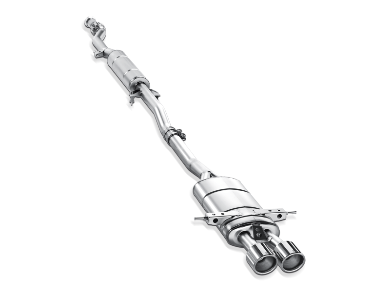 Akrapovic Evolution Line Cat Back Exhaust System for 2007-2014 MINI Cooper S (R56/R57) - Stainless Steel